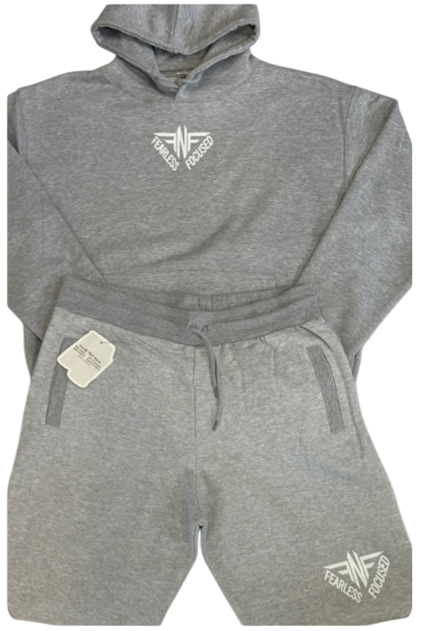 grey sweatsuit shorts